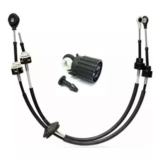 Kit X 2 Cables Selectora Cambios + Conector Chev Corsa Agile