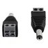 Kit original de conectores Cftv macho Intelbras Conex 1000 P4 10