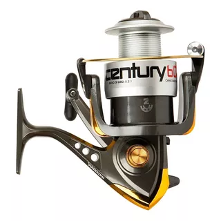 Reel Frontal Waterdog Century 602 Pesca Variada Rio Mar Color Gris Lado De La Manija Derecho/izquierdo