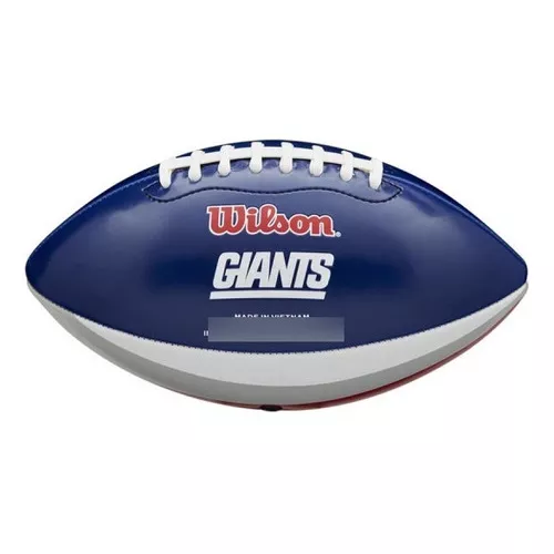 Bola de Futebol Americano Wilson NFL Peewee Team New York Giants