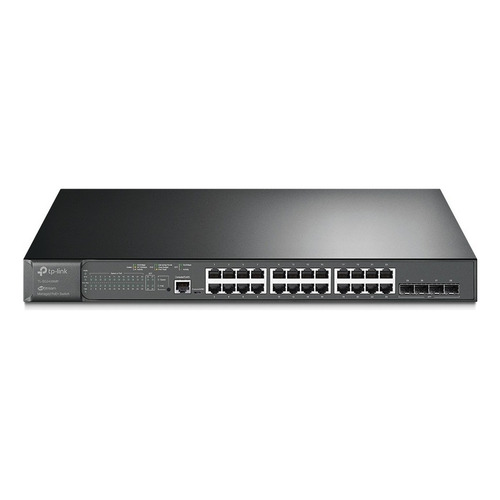 Switch Tl-sg3428mp Tp-link 24 Puertos 4 Ranuras  10/100/ /vc