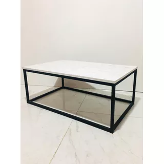 Mesa Ratona Simil Marmol Industrial 100x60