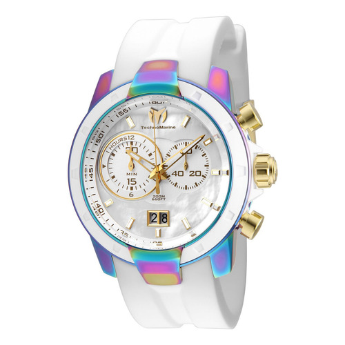 Reloj Para Hombres Technomarine Uf6 Tm 615016 Blanco