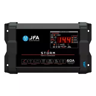 Jfa 50 A - Fonte Carregador Bateria Slim Carga Inteligente