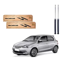  Par Amortecedor Traseiro Etios 1.3 1.5 2012 A 2016