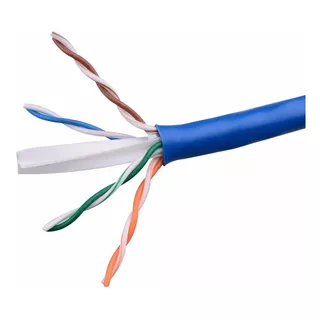 Cable Utp Cat6 Por 10metros 100% Cobre Cctv Marca Elecon 