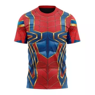 Homem Aranha Marvel - Camiseta Adulto - Tecido Dryfit