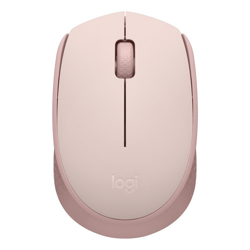 Logitech M170, Mouse Inalámbrico Cómodo Y Portátil, Rosado Color Rosa