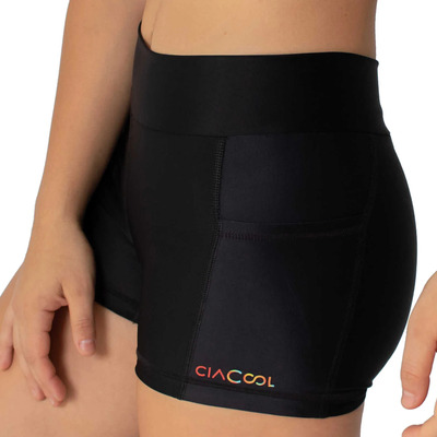 Coolshorts Little Run Feminino Ciacool - Black