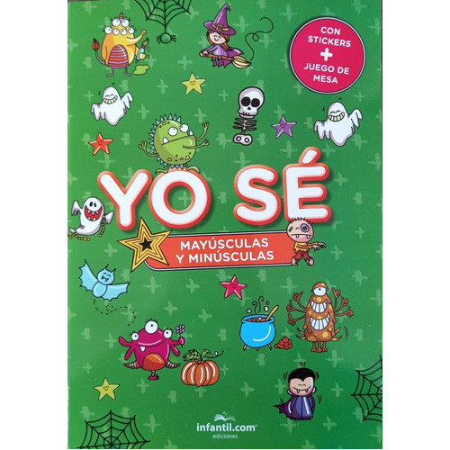 Yo Se - Mayusculas Y Minisculas (con Stickers), De No Aplica. Editorial Infantil.com, Tapa Blanda, Edición 1 En Español, 0