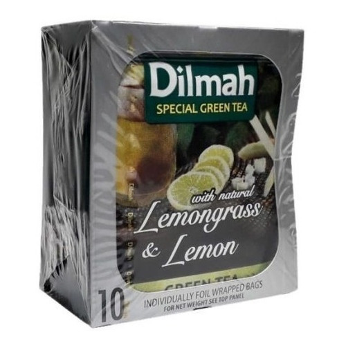 Te Verde Dilmah Special Lemongrass & Lemon 10 Saq Sri Lanka!