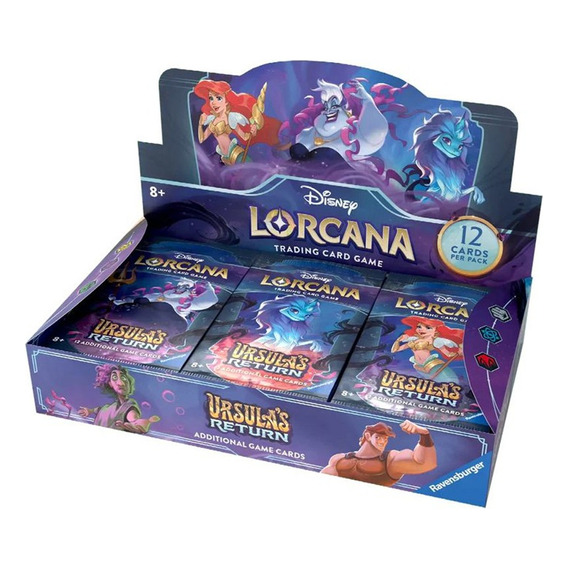 Lorcana Disney Tcg Ursula Return Booster Box C/24 Sobres