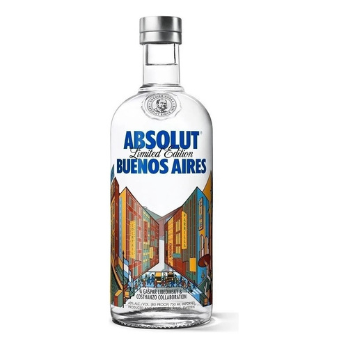 Absolut Buenos Aires vodka 750ml