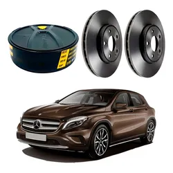  Disco Freio Dianteiro Fremax Gla200 1.6 2015 A 2017