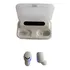 Auriculares in-ear inalámbricos MRESXSERM Bluetooth F9-5 F9-5 blanco con luz verde oscuro LED