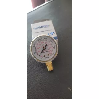 Manómetro Regulador Oxigeno / Nitrógeno Alta 0-4000psi