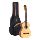 Ortega Guitars Serie Familiar De 6 Cuerdas Serie 3/4 De Nyl.