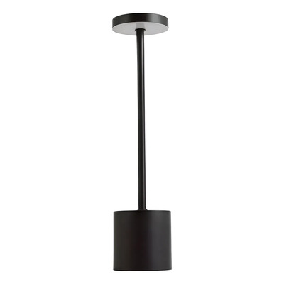 Lampara Velador Tactil Negro Cct Deco Moderno Luz Desing Negro