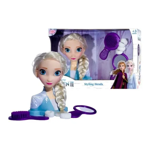 Elsa musical 2025 styling head