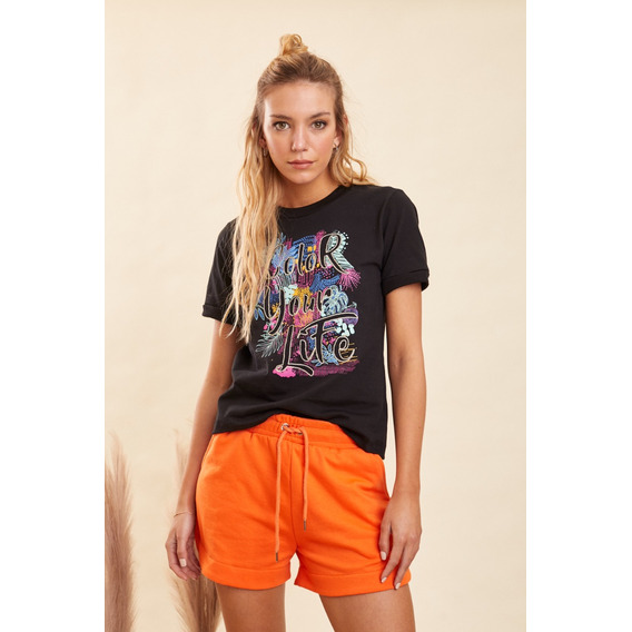 Remera Estampada Color Rimmel