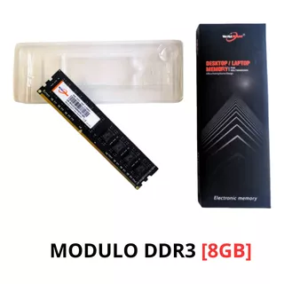 Memoria Ram Modulo Ddr3 8gb Desktop 1600 Mhz Pc3-12800 1.5v