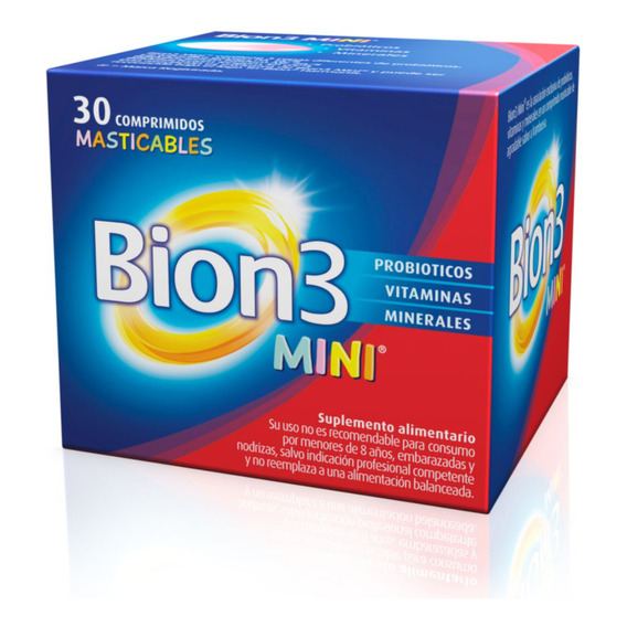 Bion 3 Mini 30 Comprimidos Masticables