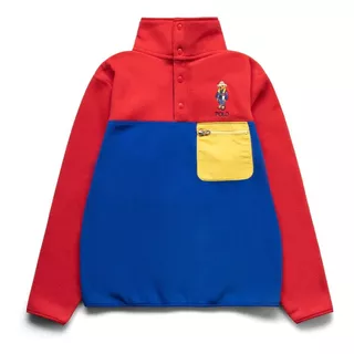 Sudadera Polo Ralph Lauren Colorblock Bear Fleece Original