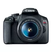  Canon Eos Rebel Kit T7 + Lente 18-55mm Is Ii Dslr Color  Negro 