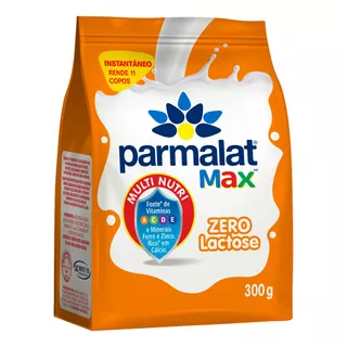 Leite Pó Instantâneo Zero Lactose Parmalat Max Pacote 300g