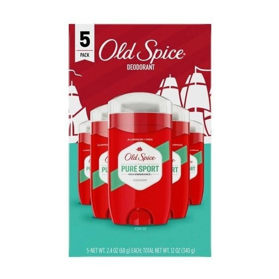 Desodorante Old Spice Pure Sport 5 Unidad - g a $40