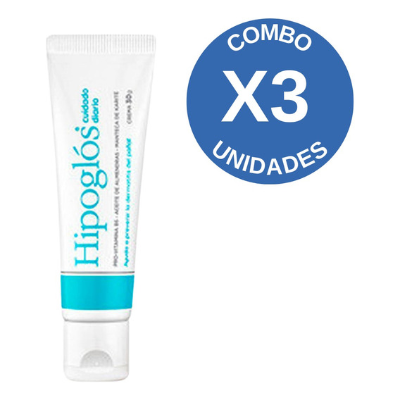 Pack X3 Crema Hipoglós Cuidado Diario 90g