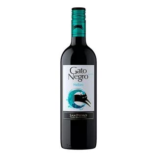 Vinho Tinto Argentino Gato Negro Malbec 750ml San Pedro