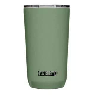 Copo Térmico Camelbak Thumbler 500ml Com Tampa - Verde Liso