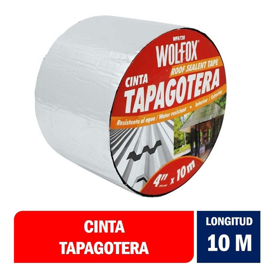 Cinta Tapa Gotera 10 Cm X 10 Metros - Wolfox 