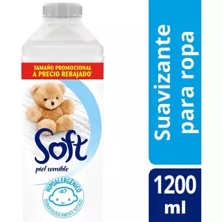 Soft Suavizante Líquido Hipoalergénico 1.2lt