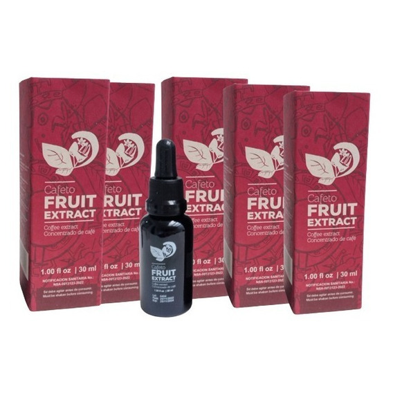 Cafeto Fruit Extract 30 Ml K5 - mL a $2286