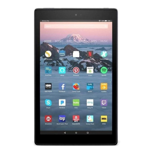 Tablet  Amazon Fire HD 10 2017 KFSUWI 10.1" 32GB black y 2GB de memoria RAM