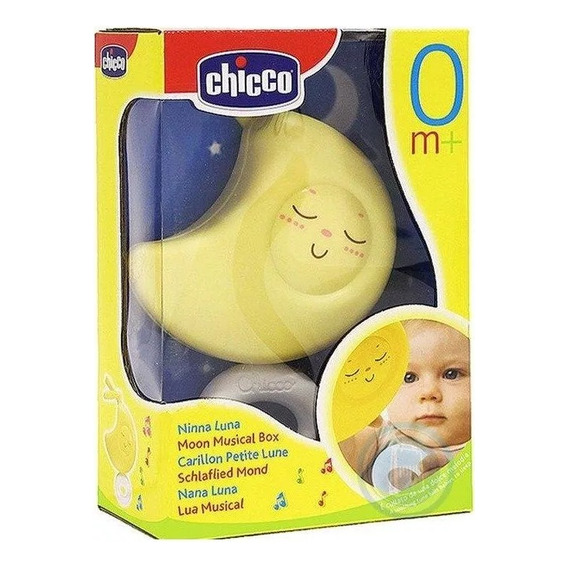 Chicco Cunero Nana Luna Musical Melodias Suaves 1192 Color Amarillo