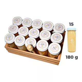 Miel De Abeja De 15 Flores Diferentes, 15 Frascos De 180g