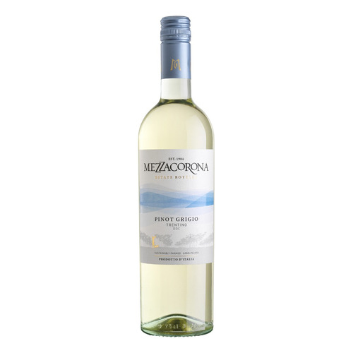 Vino Blanco Mezzacorona Castel F Pinot Grigio Doc 750