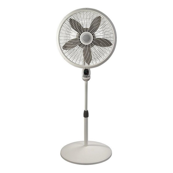 Ventilador De Pie Lasko 1885, Control Remoto 5 Aspas, 18 Color de la estructura Blanco Diámetro 18 " Material de las aspas Plástico