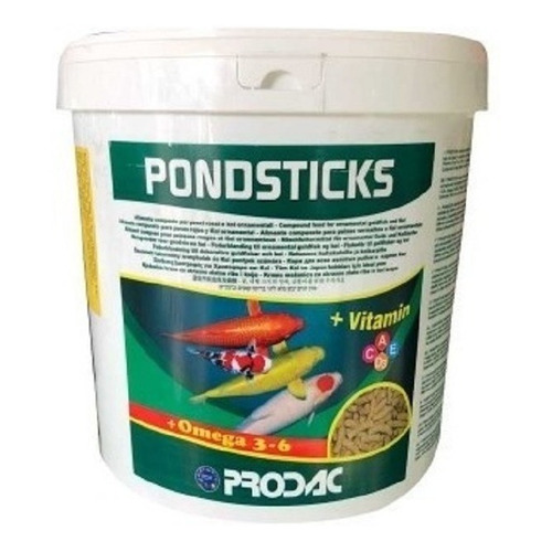 Alimento Peces Prodac Pond Stick Carpa Koi Acuario 1.200 Kg