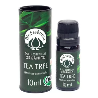 Óleo Essencial De Teatree Melaleuca Orgânico Bioessencia10ml