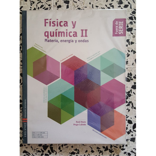 Fisica Y Quimica Ii - Fuera De Serie - Quimica, Energia Y Ondas, De Vv. Aa.. Editorial Edelvives, Tapa Blanda En Español, 2015