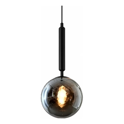  Colgante Pendant Negro Deco Moderno Apto Led E27 Luz Desing Negro