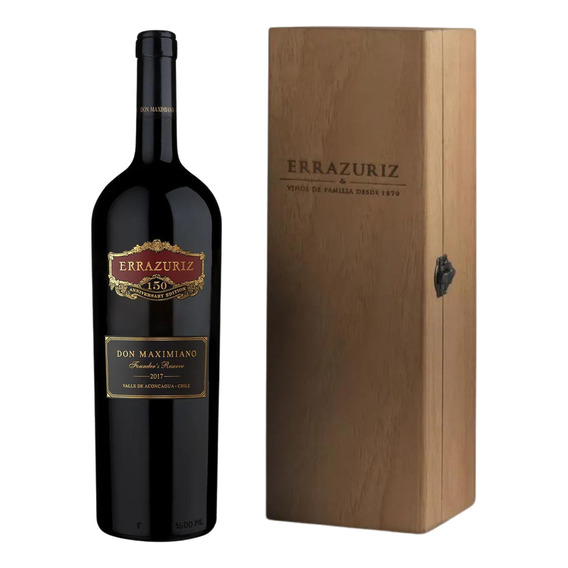 Vino Icono Errazuriz Don Maximiano Magnum 1500cc 1.5 Litros