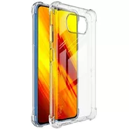 Carcasa Para Xiaomi Poco X3 Transparente Antigolpe