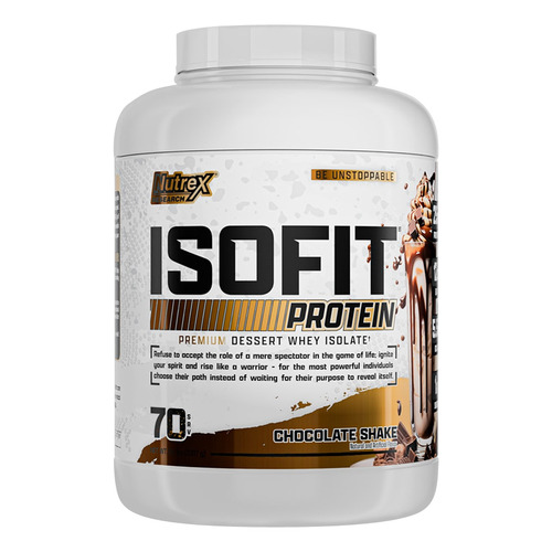 Proteina Nutrex Isofit 5 Lbs 70 Porciones Libre De Lactosa Libre De Gluten Proteina |00% Whey Aislada
