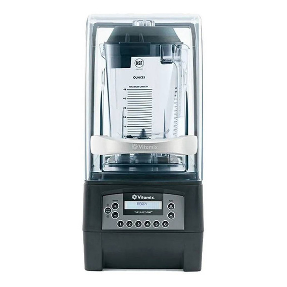 Licuadora industrial Vitamix Industrial Quiet One 1.4 L negra 120V - Incluye 3 accesorios