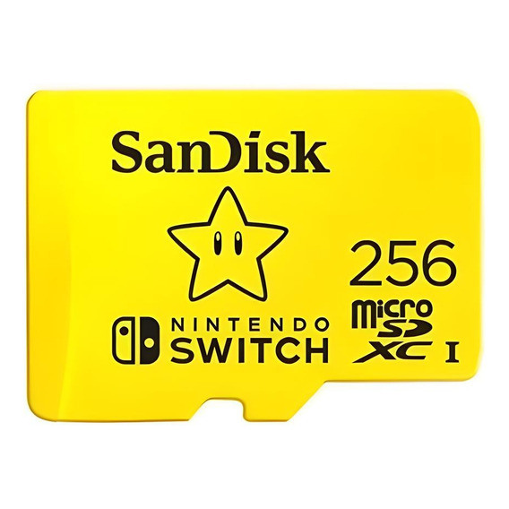 Tarjeta De Memoria Microsd 256 Gb Para Nintendo Switch